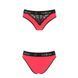 Трусики с широкой резинкой и кружевом Passion PS001 PANTIES red/black, size XL SO4170 фото 4