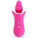 Стимулятор з імітацією оральних ласк FeelzToys - Clitella Oral Clitoral Stimulator Pink SO5068 фото 3