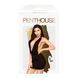 Мини-платье с хомутом и глубоким декольте Penthouse - Heart Rob Black L/XL SO6535 фото 3
