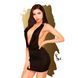 Мини-платье с хомутом и глубоким декольте Penthouse - Heart Rob Black L/XL SO6535 фото 1