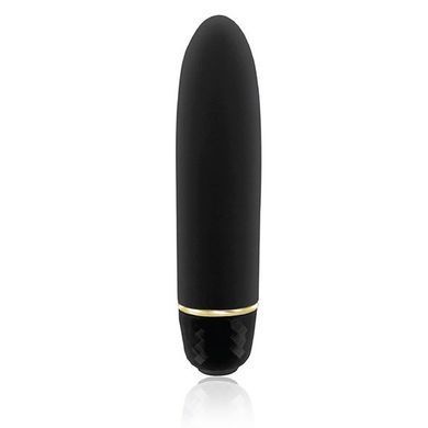 Віброкуля RIANNE S &ndash; Classique Vibe міні-вібратор на 7 режимів, чохол-косметичка Stud Black SO3860 фото
