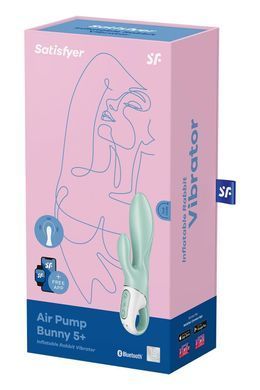 Вибратор-кролик Satisfyer Air Pump Bunny 5+ SO6718 фото