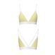Спортивний топ з подвійними бретелями Passion PS007 TOP yellow, size S SO4277 фото 4