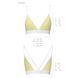 Спортивний топ з подвійними бретелями Passion PS007 TOP yellow, size S SO4277 фото 5