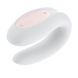 Смартвібратор для пар Satisfyer Double Joy White із широким кліторальним стимулятором SO3897 фото 4