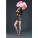 Мінісукня Moonlight Model 07 Black, глибоке декольте, відкрита спинка SO6340 фото 1