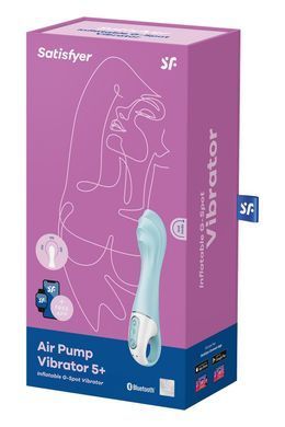 Вибратор Satisfyer Air Pump Vibrator 5+ SO6719 фото