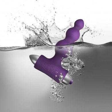 Анальный вибратор Rocks Off Petite Sensations - Bubbles Purple RO2330 фото