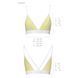 Спортивный топ с двойными бретелями Passion PS007 TOP yellow, size XL SO4278 фото 5