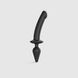 Анальна пробка з дилдо Strap-On-Me SWITCH PLUG-IN SEMI-REALISTIC DILDO BLACK - XXL SO6831 фото 1
