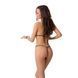 Комплект білизни MELISSA BIKINI black S/M - Passion: ліф зі шнурівкою і трусики стрінги EL15902 фото 2