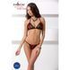 Комплект білизни MELISSA BIKINI black S/M - Passion: ліф зі шнурівкою і трусики стрінги EL15902 фото 3