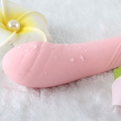 Вибратор для точки G с подогревом Zalo Sweet Magic - Courage Fairy Pink SO6674 фото