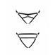 Трусики-стринги из стреп Kelis Thong black XXL/XXXL &mdash; Passion Exclusive SO6415 фото 5
