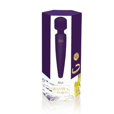 Вибромассажер Rianne S: Bella Mini Wand Purple, 10 режимов работы, медицинский силикон SO3869 фото