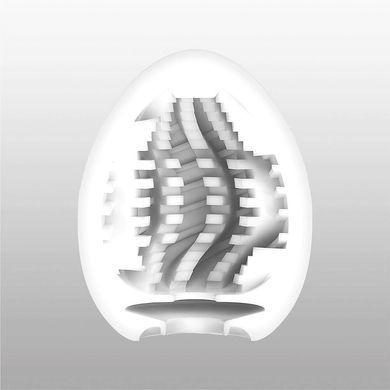 Мастурбатор-яйце Tenga Egg Tornado зі спірально-геометричним рельєфом SO5490 фото