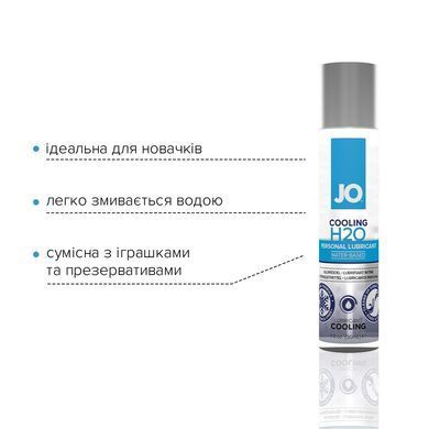 Охлаждающая смазка на водной основе System JO H2O COOLING (30 мл) с ментолом, растительный глицерин SO1450 фото