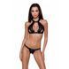 Комплект белья MIRAJANE SET black XXL/XXXL - Passion Exclusive: поддерживающий лиф-топ и трусики PS26403 фото 1