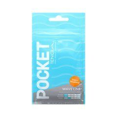 Мастурбатор TENGA Pocket Wave Line SO5594 фото