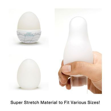 Мастурбатор-яйце Tenga Egg Sphere з багаторівневим рельєфом SO5491 фото