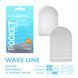 Мастурбатор TENGA Pocket Wave Line SO5594 фото 2