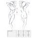 Корсет с пажами KATRISS CORSET black XXL/XXXL - Passion, трусики, шнуровка EL12103 фото 5